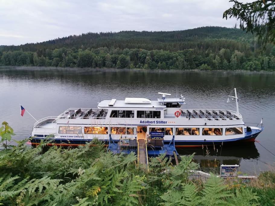 Apartman S Terasou A Vyhledem Na Jezero Lipno Kovarov Экстерьер фото